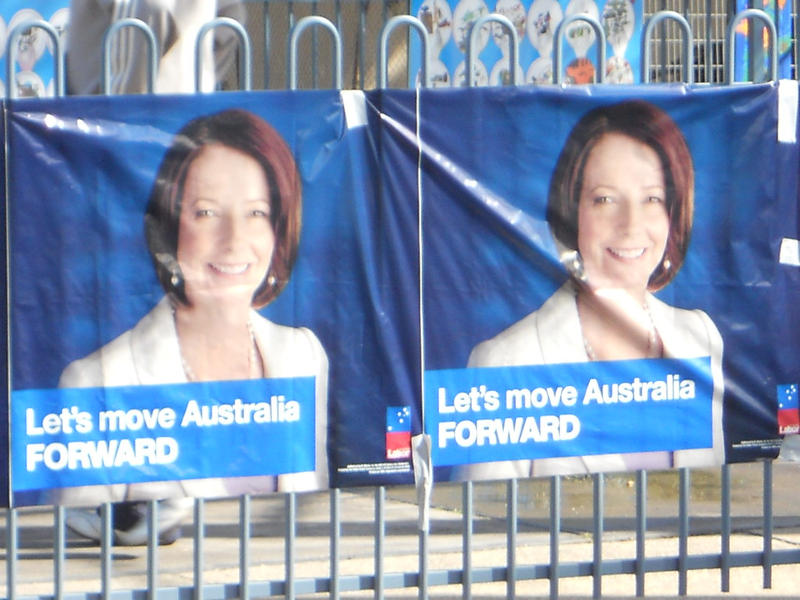 A 2010 Labor party campaign photo